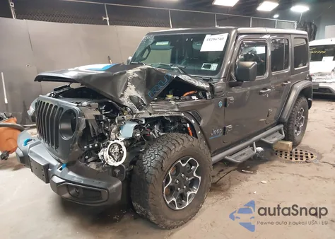 2023 Jeep Wrangler 4Xe Rubicon 4X4 from USA, damaged, VIN 1C4JJXR65PW519702